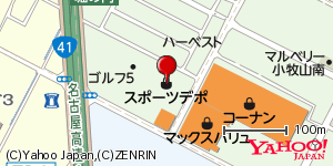 愛知県小牧市堀の内 付近 : 35287088,136907747