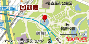 愛知県名古屋市昭和区鶴舞 付近 : 35155552,136919021