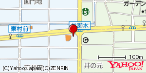 愛知県北名古屋市鹿田 付近 : 35241652,136883047