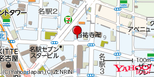 愛知県名古屋市中村区名駅 付近 : 35173917,136885290