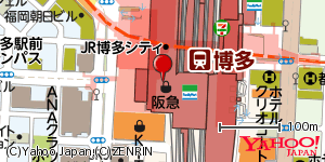 福岡県福岡市博多区博多駅中央街 付近 : 33589669,130419902