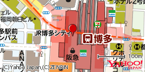 福岡県福岡市博多区博多駅中央街 付近 : 33590107,130419956