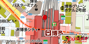 福岡県福岡市博多区博多駅中央街 付近 : 33590688,130420364 福岡県福岡市博多区博多駅中央街 付近 : 33590688,130420364