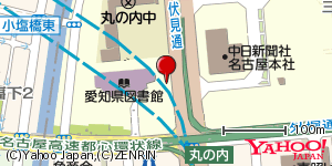 愛知県名古屋市中区三の丸 付近 : 35178487,136896024