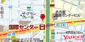 愛知県名古屋市中村区名駅 付近 : 35172519,136889396