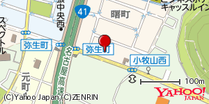 愛知県小牧市曙町 付近 : 35292453,136907144