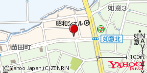 愛知県名古屋市北区苗田町 付近 : 35237030,136919449