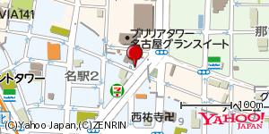 愛知県名古屋市中村区名駅 付近 : 35175025,136885326