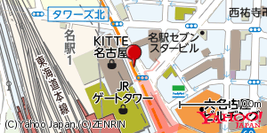 愛知県名古屋市中村区名駅 付近 : 35172980,136882947