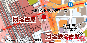 愛知県名古屋市中村区名駅 付近 : 35170597,136883714