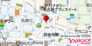 愛知県名古屋市中村区名駅 付近 : 35174720,136885400