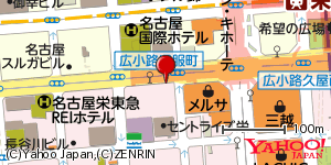 愛知県名古屋市中区栄 付近 : 35168672,136905502