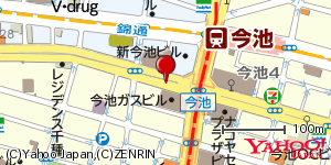 愛知県名古屋市千種区今池 付近 : 35169227,136936361