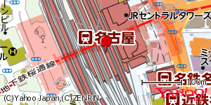 愛知県名古屋市中村区名駅 付近 : 35170320,136882265