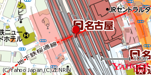 愛知県名古屋市中村区名駅 付近 : 35170272,136881522