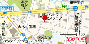 愛知県名古屋市西区名駅 付近 : 35177003,136882371