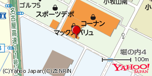 愛知県小牧市堀の内 付近 : 35286022,136908630