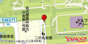 愛知県名古屋市中区二の丸 付近 : 35183096,136900205