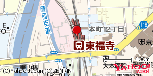 京都府京都市東山区本町１２丁目 付近 : 34981193,135769896