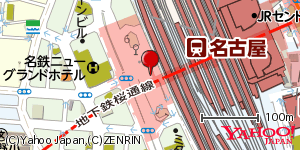 愛知県名古屋市中村区椿町 付近 : 35170229,136880651