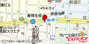 愛知県名古屋市西区名駅 付近 : 35177797,136885438