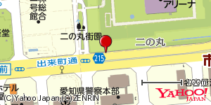 愛知県名古屋市中区二の丸 付近 : 35181744,136900902