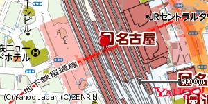 愛知県名古屋市中村区名駅 付近 : 35170359,136881541