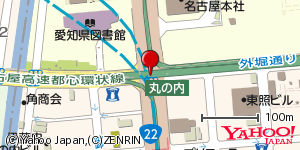 愛知県名古屋市中区丸の内 付近 : 35177579,136896504