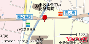 愛知県小牧市大字西之島 付近 : 35294263,136896734