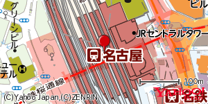 愛知県名古屋市中村区名駅 付近 : 35170779,136881958