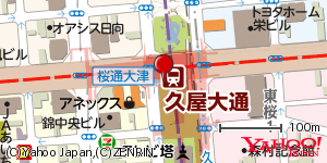 愛知県名古屋市中区錦 付近 : 35173533,136907956