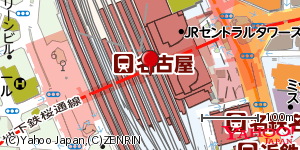 愛知県名古屋市中村区名駅 付近 : 35170500,136882209