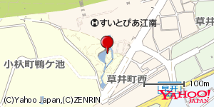 愛知県江南市小杁町鴨ケ池 付近 : 35370230,136879090