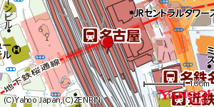 愛知県名古屋市中村区名駅 付近 : 35170263,136882147