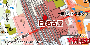 愛知県名古屋市中村区名駅 付近 : 35170755,136881877