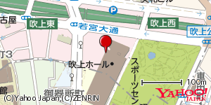 愛知県名古屋市千種区吹上 付近 : 35158912,136929735