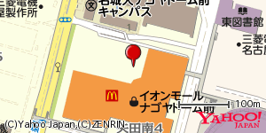 愛知県名古屋市東区矢田南 付近 : 35187753,136944619