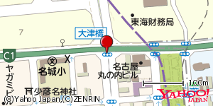 愛知県名古屋市中区丸の内 付近 : 35178087,136905870