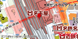 愛知県名古屋市中村区名駅 付近 : 35170274,136882393