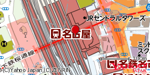 愛知県名古屋市中村区名駅 付近 : 35170580,136882464