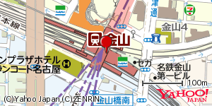 愛知県名古屋市熱田区金山町 付近 : 35142921,136901283