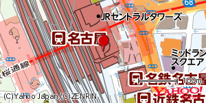 愛知県名古屋市中村区名駅 付近 : 35170366,136883033