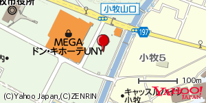 愛知県小牧市堀の内 付近 : 35289277,136913804