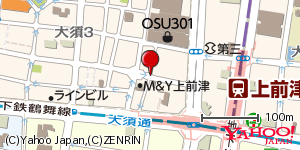 愛知県名古屋市中区大須 付近 : 35158197,136905013