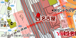 愛知県名古屋市中村区名駅 付近 : 35170666,136881645