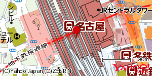 愛知県名古屋市中村区名駅 付近 : 35170295,136881939