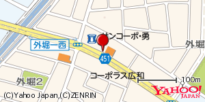 愛知県小牧市外堀 付近 : 35280979,136911632