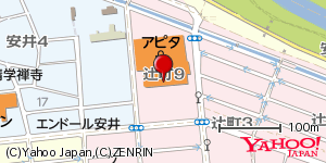 愛知県名古屋市北区辻町 付近 : 35209451,136922706