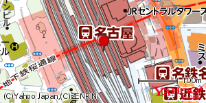 愛知県名古屋市中村区名駅 付近 : 35170227,136882199