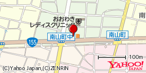 愛知県江南市南山町中 付近 : 35314322,136877078